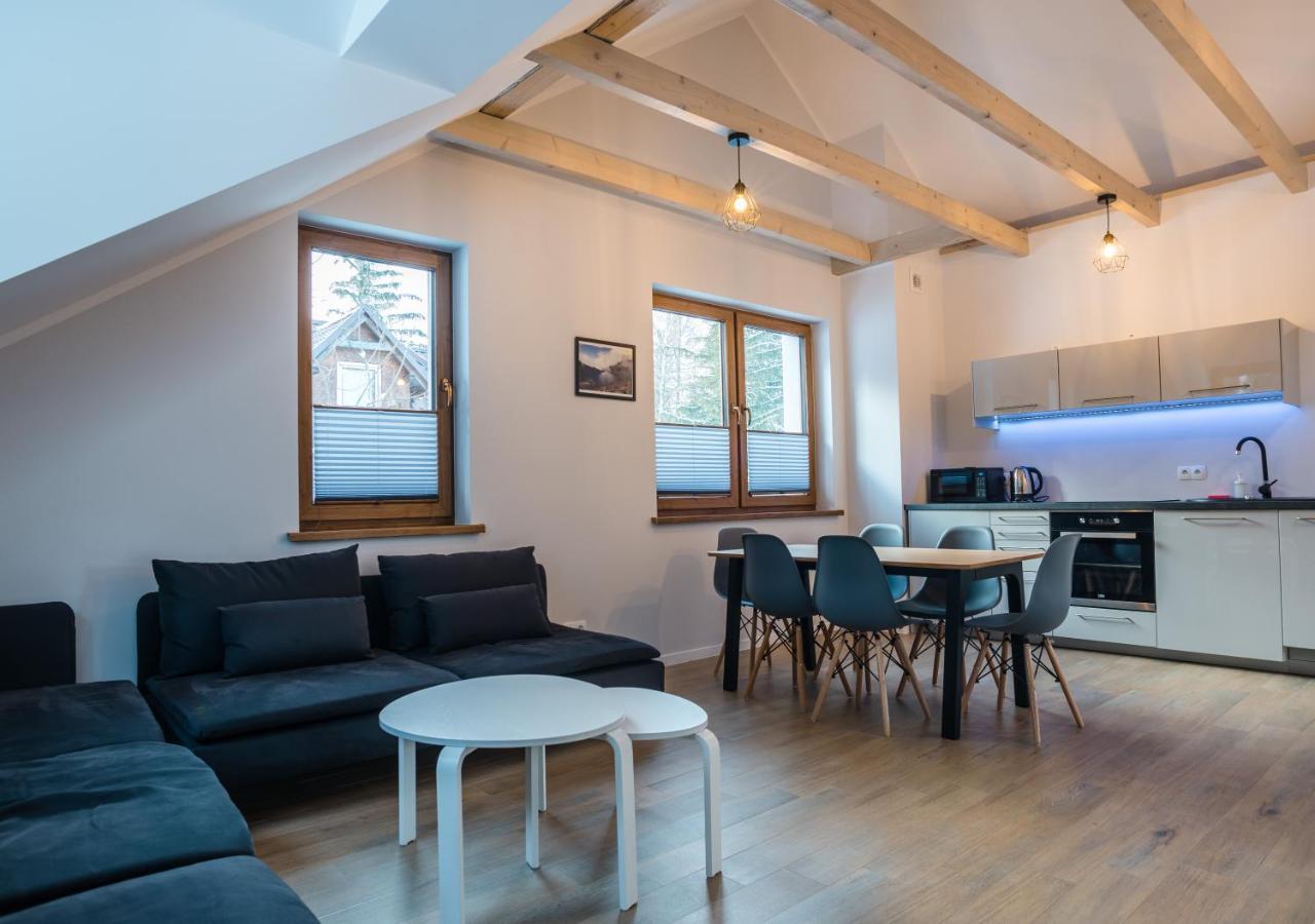 Aston -Domek Przy Lesie, Przestronny, Apartamenty 卡尔帕奇 外观 照片