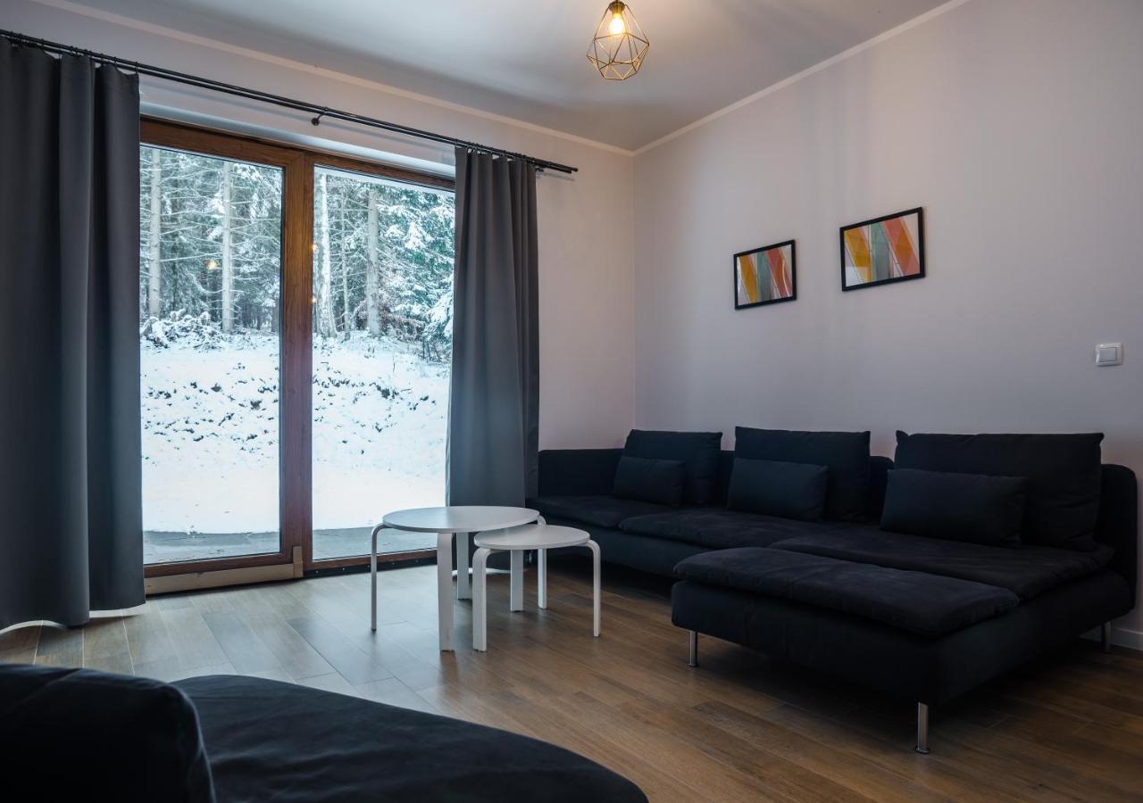 Aston -Domek Przy Lesie, Przestronny, Apartamenty 卡尔帕奇 外观 照片
